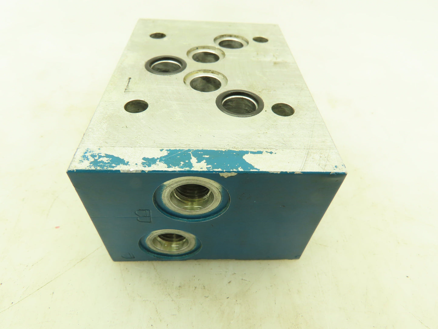 Daman 0895 Aluminum Manifold Sandwich Block SAE-4 LOT OF 2