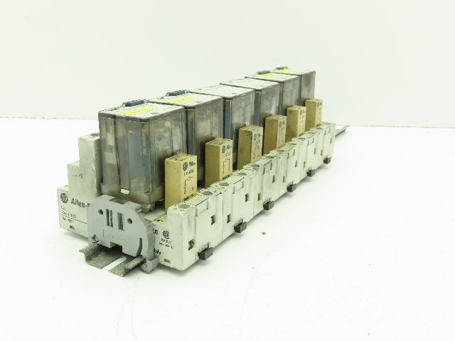 Allen Bradley 700-HB32Z24 Ser E Socket Relay 15A 24VDC w/Base 700-HN153 Lot of 6