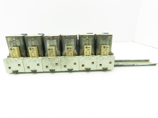 Allen Bradley 700-HB32Z24 Ser E Socket Relay 15A 24VDC w/Base 700-HN153 Lot of 6