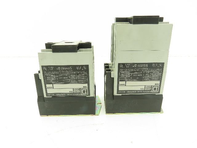 Square D Control Relay Eight/Four Pole Series A 600V 20A 240V Coil Lot of 4