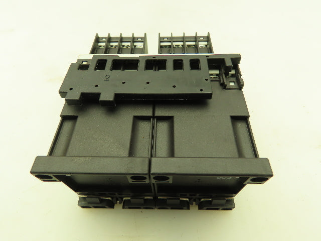 Siemens 3RA1315-8XB30-1AK6 Reversing Motor Starter Contactor 3P 20A 600V 120V