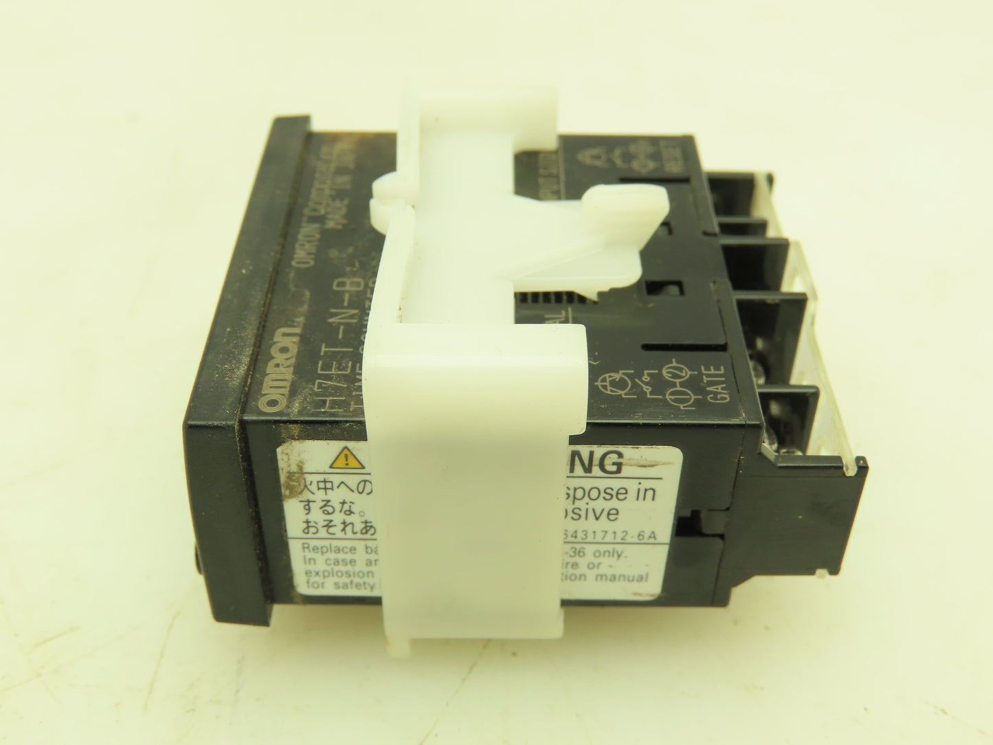 Omron H7ET-N-B H7ETNB Timer Counter H7ET Lot of 2