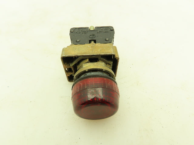 Allen Bradley 800EP-PL4 Optically Enhanced Red Pilot Light 28V Lot of 4