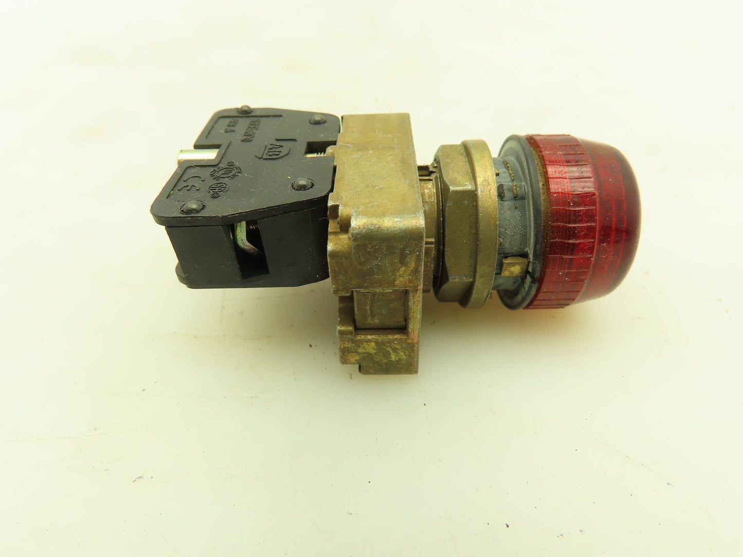 Allen Bradley 800EP-PL4 Optically Enhanced Red Pilot Light 28V Lot of 4