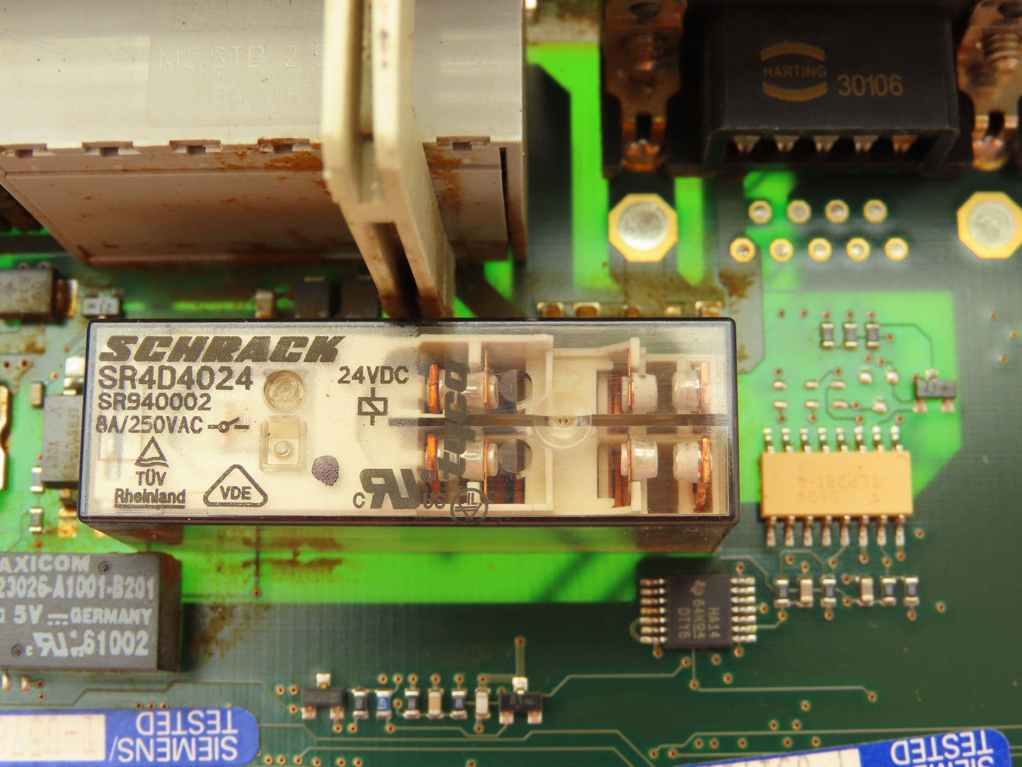 Siemens 6SN1118-0DJ21-0AA1 Simodrive Drive Board Module Card Version A