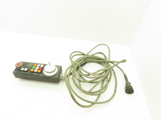 Sumtak LGF-045-100 OptCoder Handwheel Handheld CNC PLC Control Box E-Stop Button