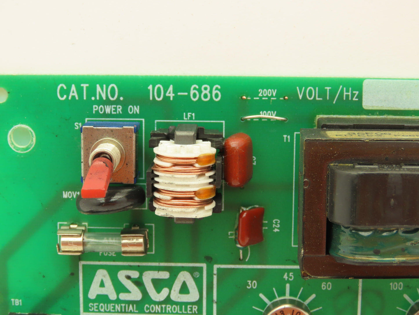 Asco 104-686 Sequential Controller Circuit Board