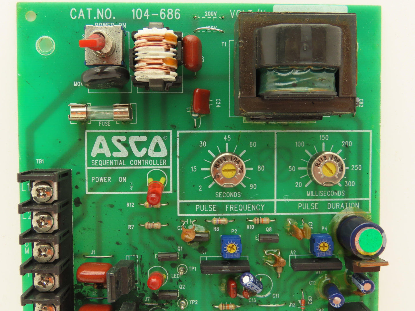 Asco 104-686 Sequential Controller Circuit Board