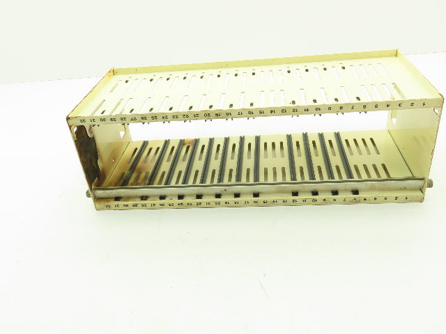 Link-Logic 12-Slot PLC Chassis Steel Circuit Board Card Rack