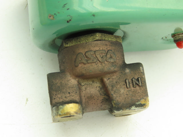 Asco WP116-204-1 Pneumatic Brass Solenoid Valve 1/4" NPT 110V