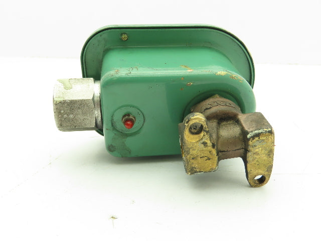 Asco WP116-204-1 Pneumatic Brass Solenoid Valve 1/4" NPT 110V