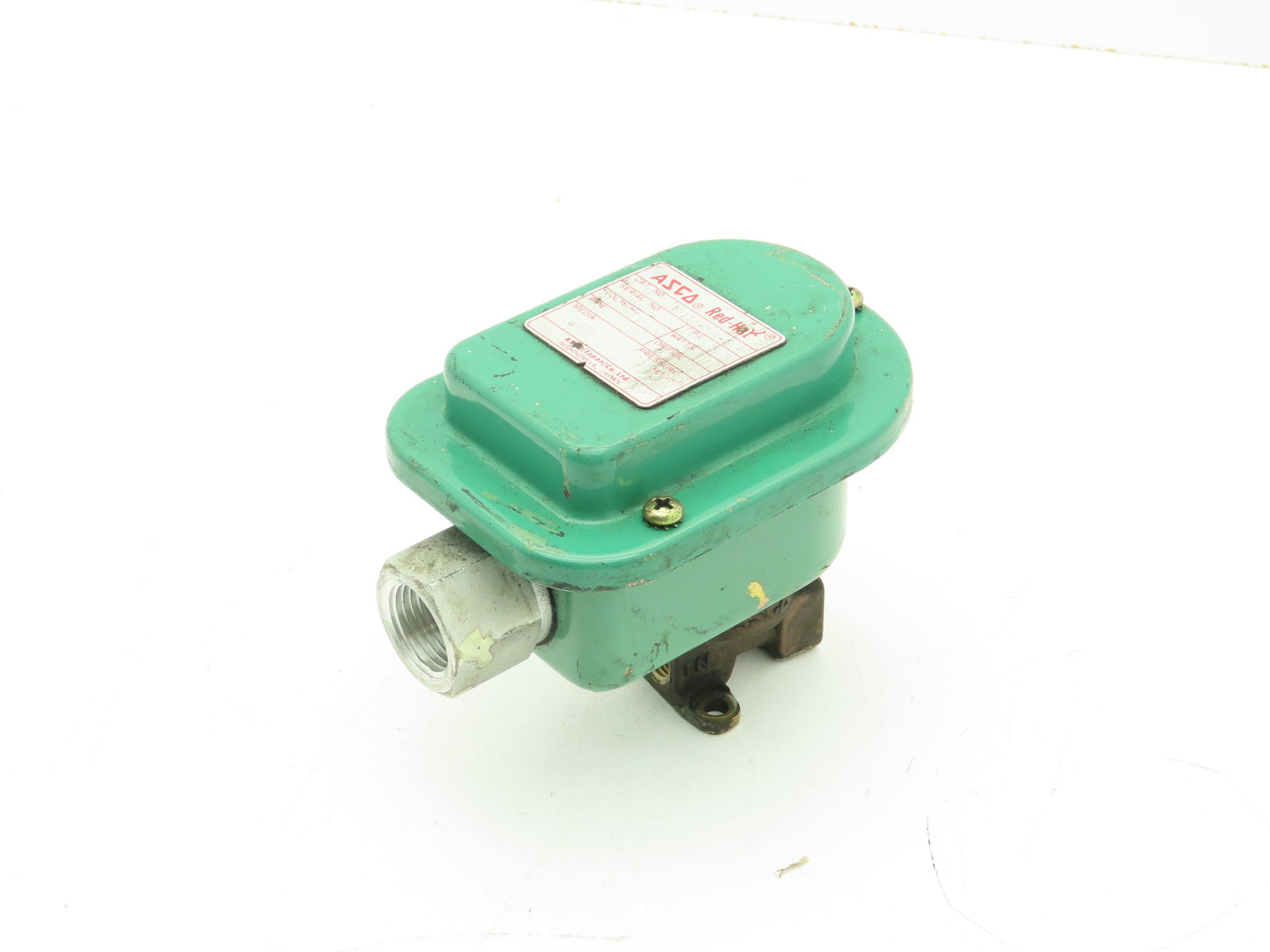 Asco WP116-204-1 Pneumatic Brass Solenoid Valve 1/4" NPT 110V