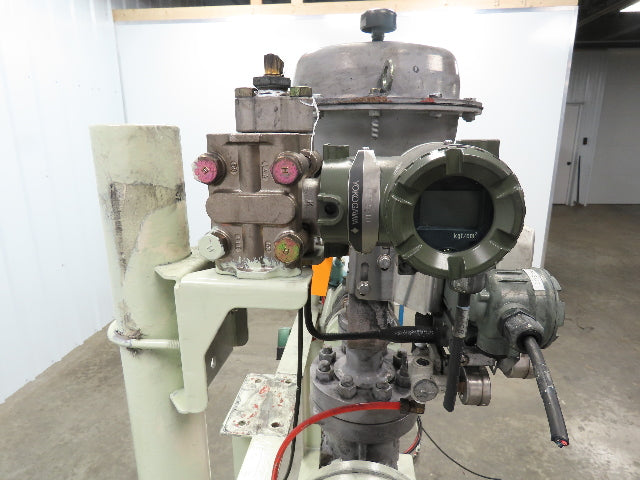 3" Flanged Pipe, Valve Control Station, Process Piping Bypass Valve