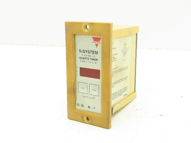 Carlo Gavazzi S-1321166-115 Programmable Quartz Timer 3-Digit LED 11-Pin 115V