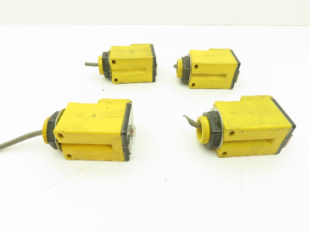 Banner Q45BB6DL Photoelectric Sensor Diffuse 1.8M 10-30VDC Lot of 4