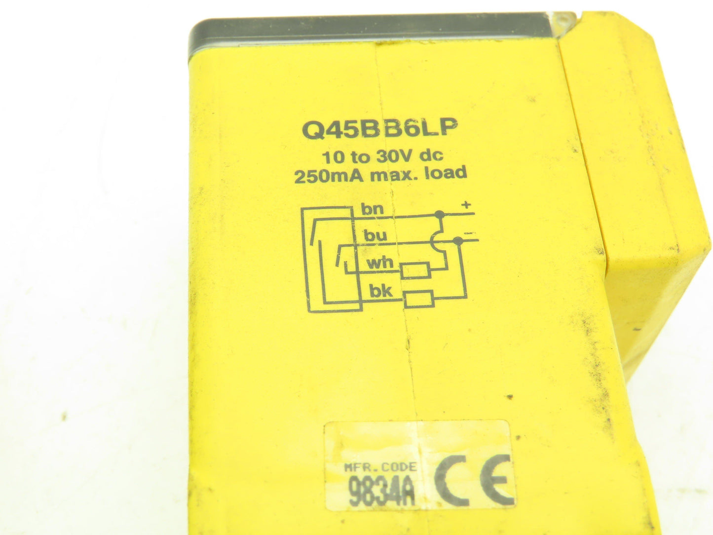 Banner Q45BB6LP Photoelectric Sensor Polarized Retro 6M 10-30VDC Lot of 2
