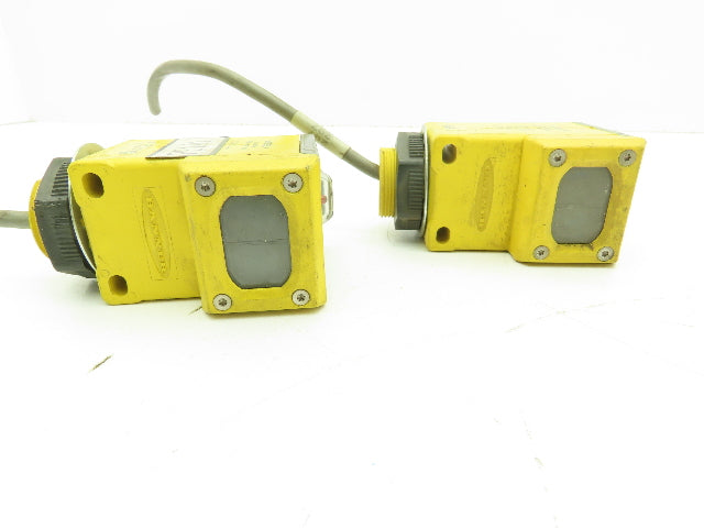 Banner Q45BB6LP Photoelectric Sensor Polarized Retro 6M 10-30VDC Lot of 2
