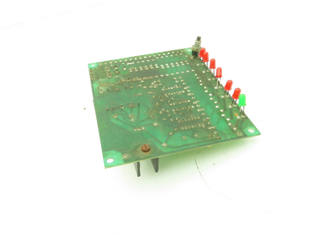 Static Control Systems LED6+1M M081/1 SCS Circuit Board PCB 110 VAC 6 Led Relay