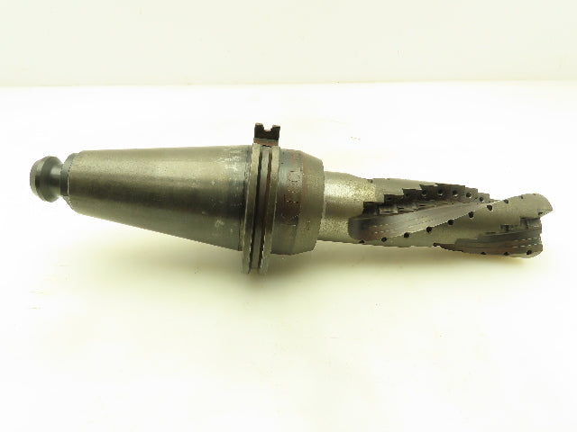 K Tool V50-205 CAT 50 Serator Indexable Roughing Mill 3-Flute Coolant 1.98"x 8"