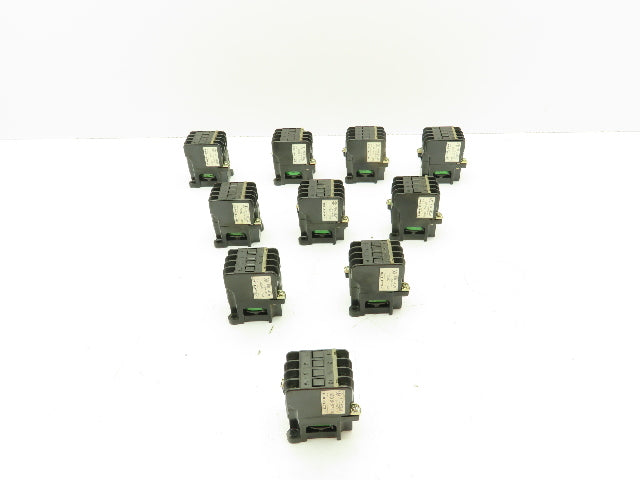 Fuji Electric SRCA50-3 Auxiliary Relay Contactor 110V Coil 4 Pole Lot of 10