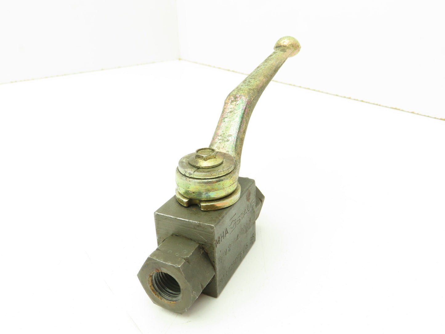 MHA Stauf Ball Valve Flow Control 7250 PSI Hydraulic 1/4" NPT Lot of 4