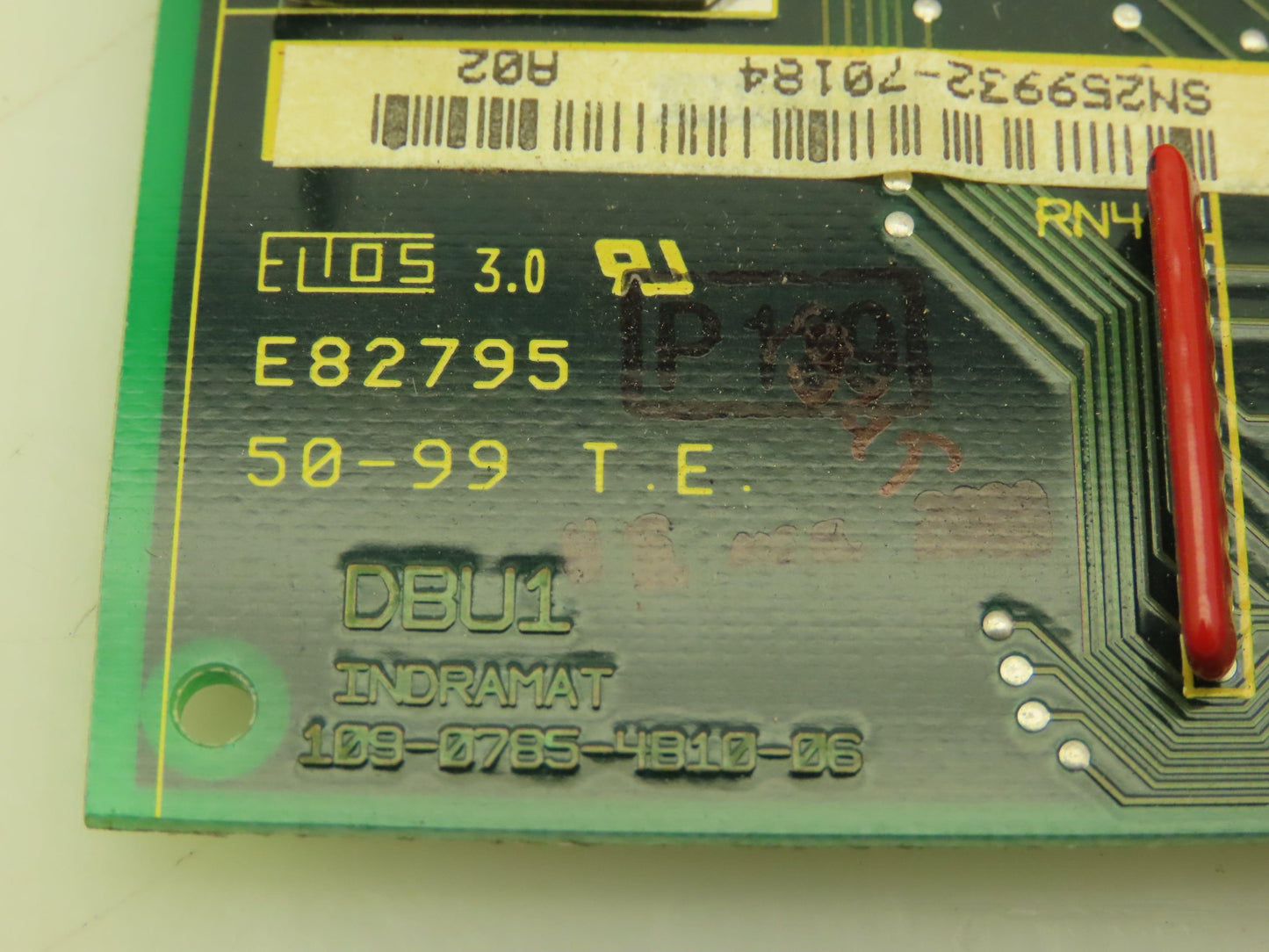 Indramat DBU1 Servo Interface Control Card 109-0785-4A10-06 / 109-0785-4B10-06