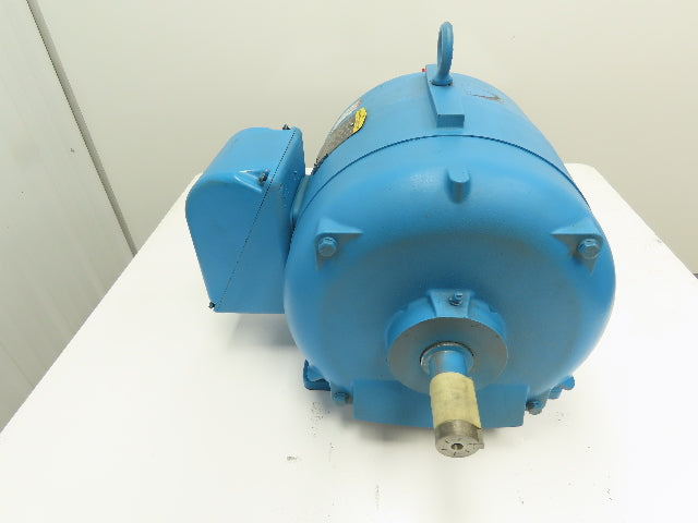 Baldor Reliance Electric Motor 15 HP 1775 ODP 230/460V 3 Ph 284TSC Double Shaft
