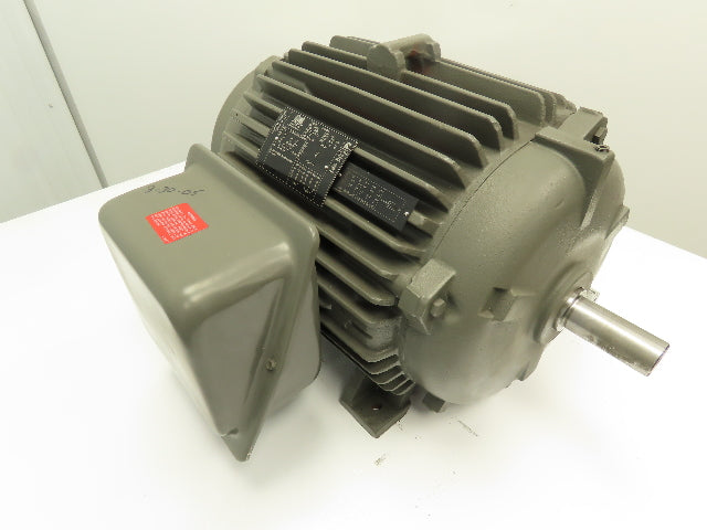 Lincoln Electric Motor 15 HP 1775 Hp 284TCZ 230/460V TEAO Double Shaft C-Face