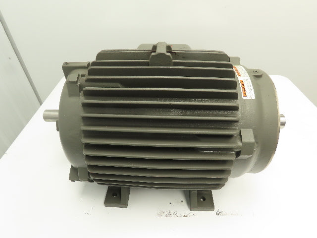 Lincoln Electric Motor 15 HP 1775 Hp 284TCZ 230/460V TEAO Double Shaft C-Face