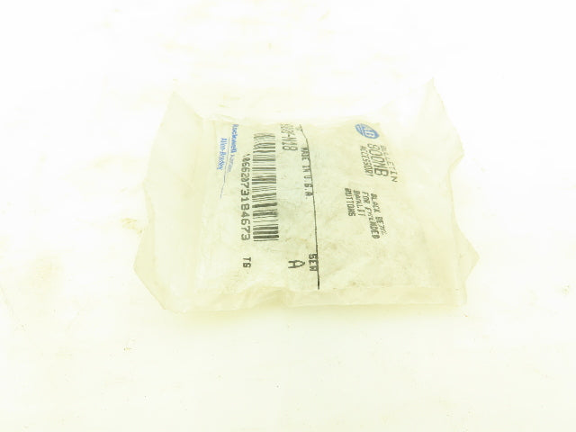 Allen-Bradley 800MB-N18 Black Sq Bezel for Ext Head Pushbutton 22mm Lot of 9