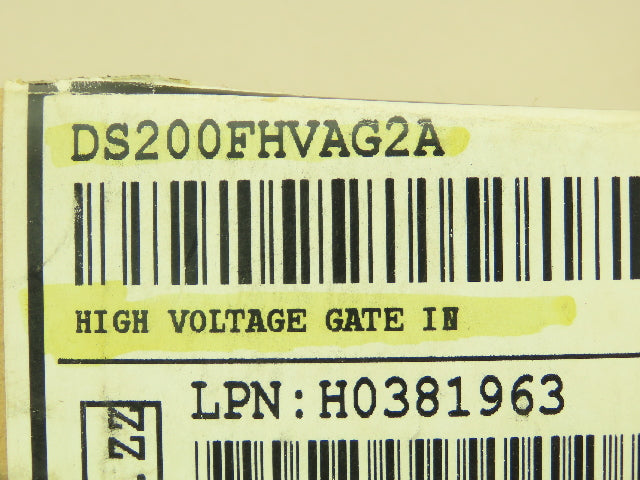 GE DS200FHVAG2ACA High Voltage Gate Interface Board Speedtronic MKV Turbine