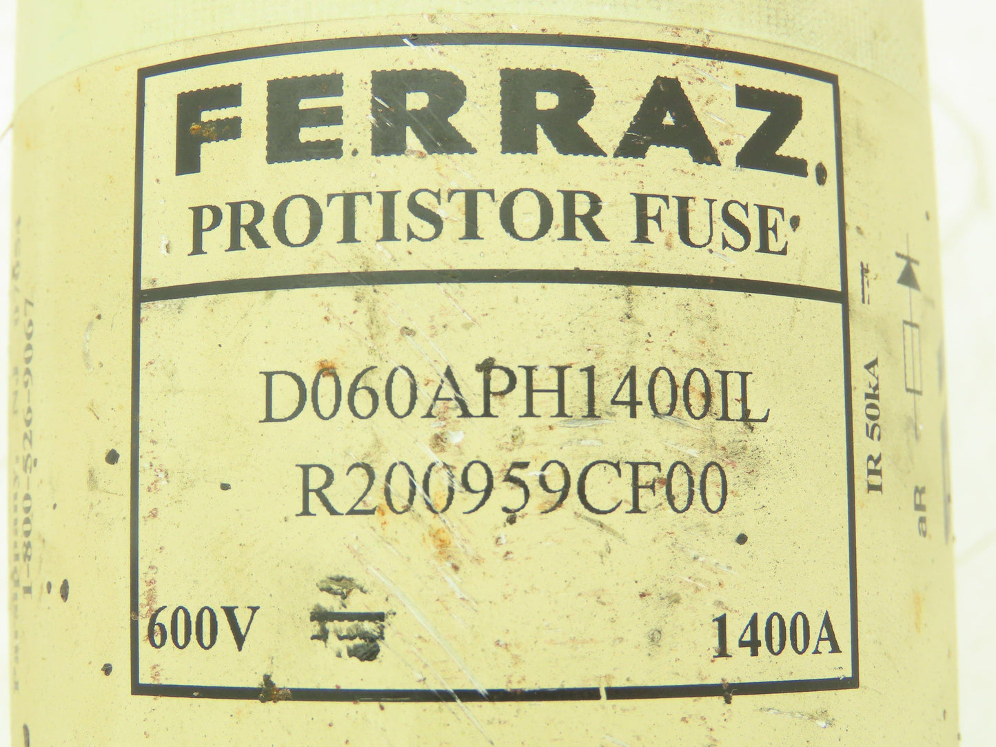 Ferraz R200959CF00 D060APH1400IL Protistor Fuse 600V 1400A L091550 Micro Switch