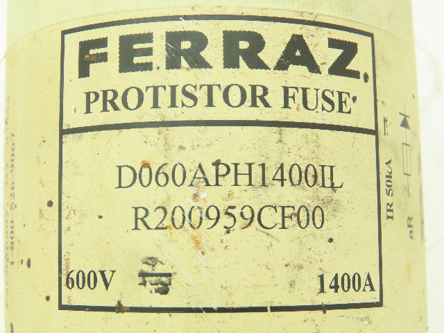 Ferraz R200959CF00 D060APH1400IL Protistor Fuse 600V 1400A L091550 Micro Switch