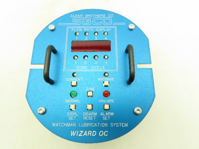 Sloan SB-WIZARD-QC Quad Zone Wizard Lubrication Digital Flow Monitor