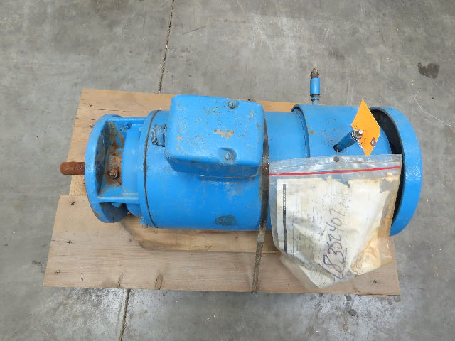 GE 5K6226XJ29C Induction Motor 10HP 3510 RPM 3PH 230/460V 215TP10 Frame