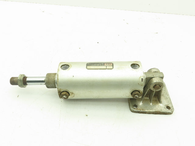 ARO Economair MQ2764-040 Pneumatic Air Cylinder 3" Bore 4" Stroke Pivot Bracket