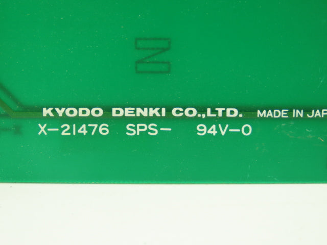 Kyodo Denki X-21476 SPS-94V-0 Control Circuit Board