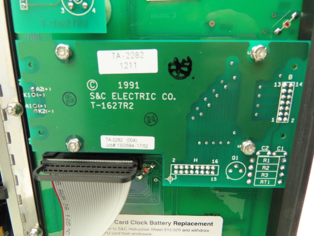 S&C Micro-AT 39050-A1-V4Y4Y8 Automatic Source-Transfer Control Switch Panel 120V