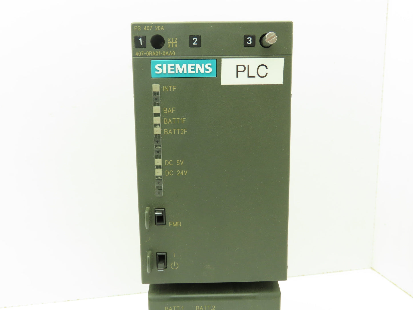 Siemens 6ES7 407-0RA01-0AA0 Simatic S7-400 Power Supply Module 120/230V 20A