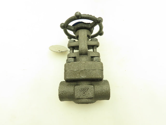 DSI 4121A5-18 Steel 1/2" x 1/2" NPT Threaded Gate Valve 1990 PSI #800
