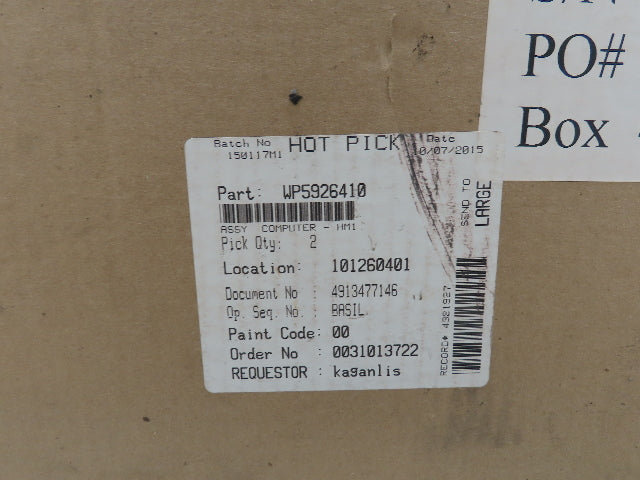 ADEK Industrial FG.5762192-01 R7CC653EMN 586-B Rack Mount Computer Windows 7 HMI