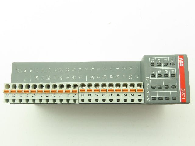 ABB DI571 B2 1TNE968902R2103 Digital Input Module 100-240VAC 8DI