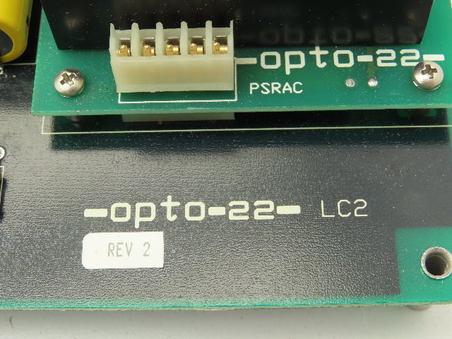 Opto 22 PS5V.5A-115VAC 005019B LC2 Control CPU Board