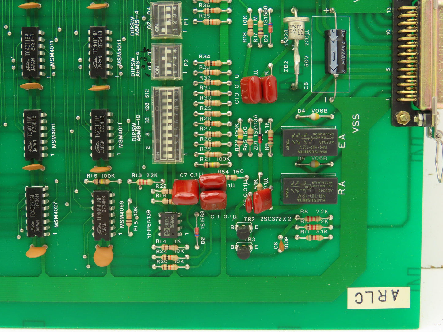 Kyodo Denki SPS-194V-0 X-20990 Control Panel CNC Circuit Board