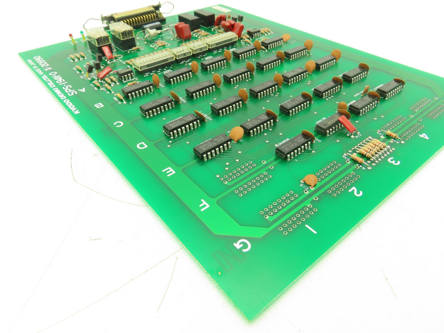Kyodo Denki SPS-194V-0 X-20990 Control Panel CNC Circuit Board