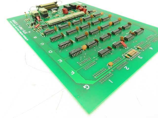 Kyodo Denki SPS-194V-0 X-20990 Control Panel CNC Circuit Board