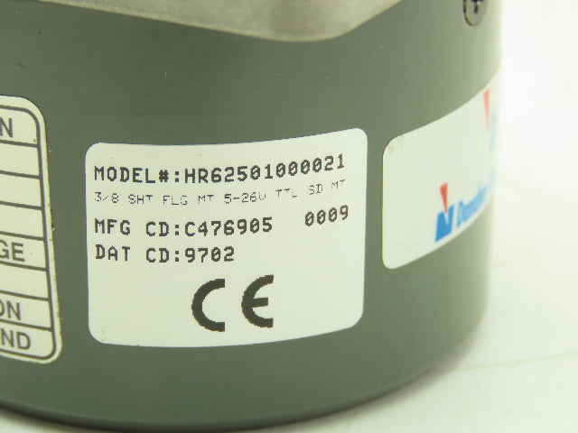 Dynapar Controls HR62501000021 Danaher Servo Motor Encoder 3/8" Shaft 5-26V