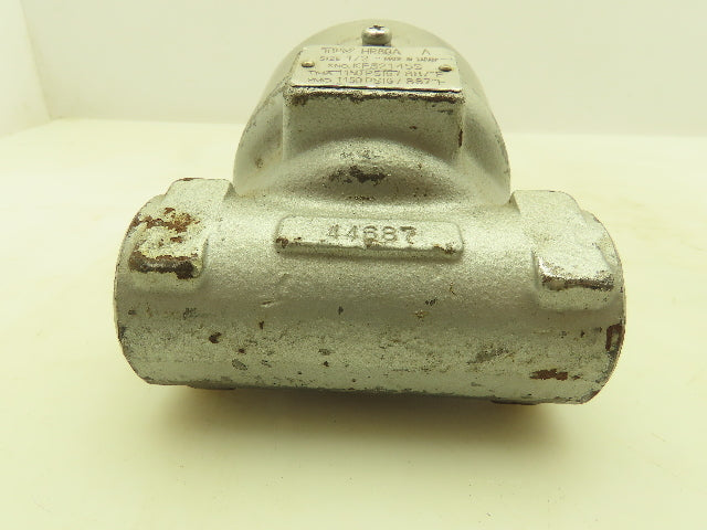 TLV HR80A PowerDyne Disc Steam Trap 1/2" Socket Weld 1150 PSI
