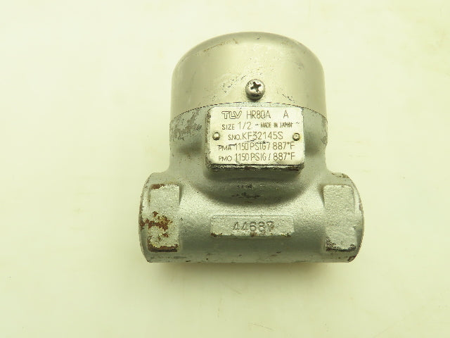 TLV HR80A PowerDyne Disc Steam Trap 1/2" Socket Weld 1150 PSI