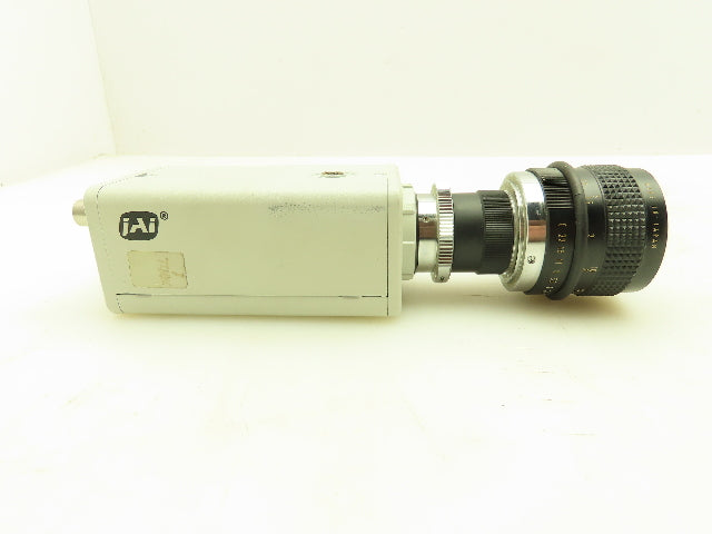 JAI CV-252 CCD Video Camera Sensitive Monochrome Analog 12VDC 50MM Computar